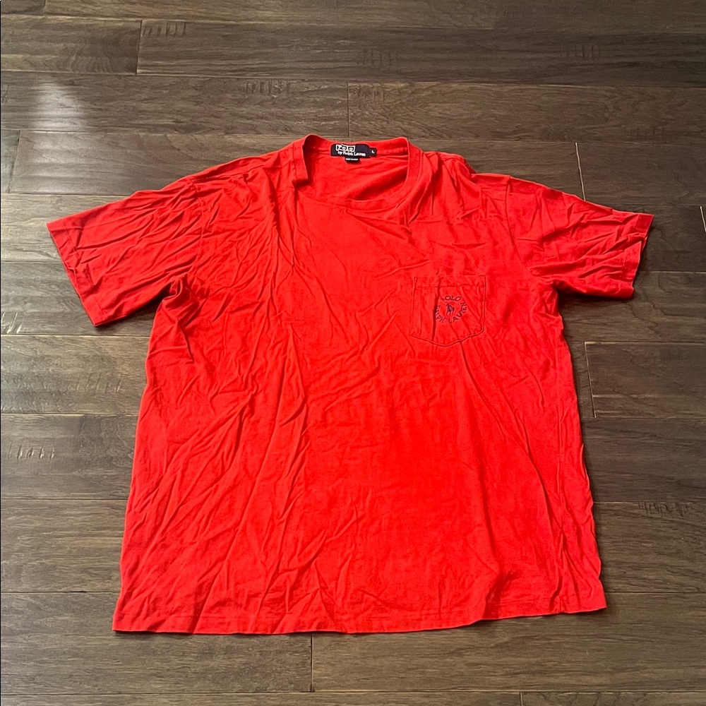 Polo Ralph Lauren Vintage Cookie T Shirt Made in USA Mens Size Large